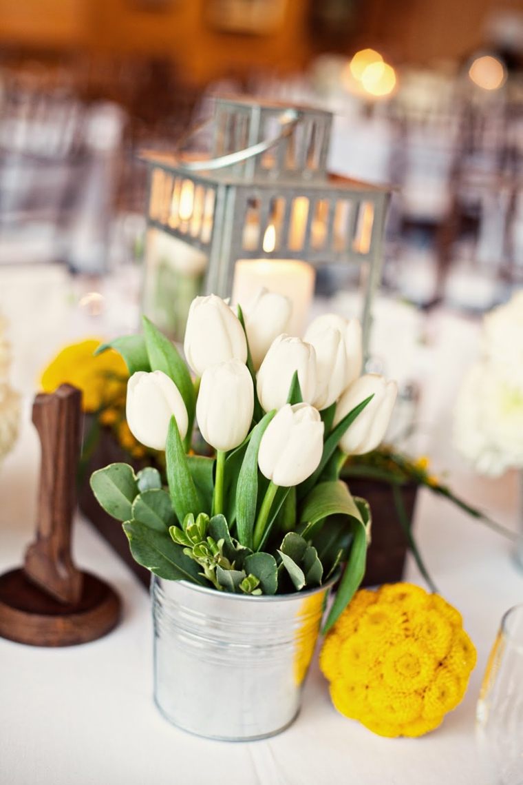 exemples art floral tables fete