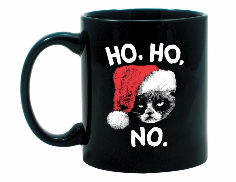 cadeau femme Noël mug grumpy cat