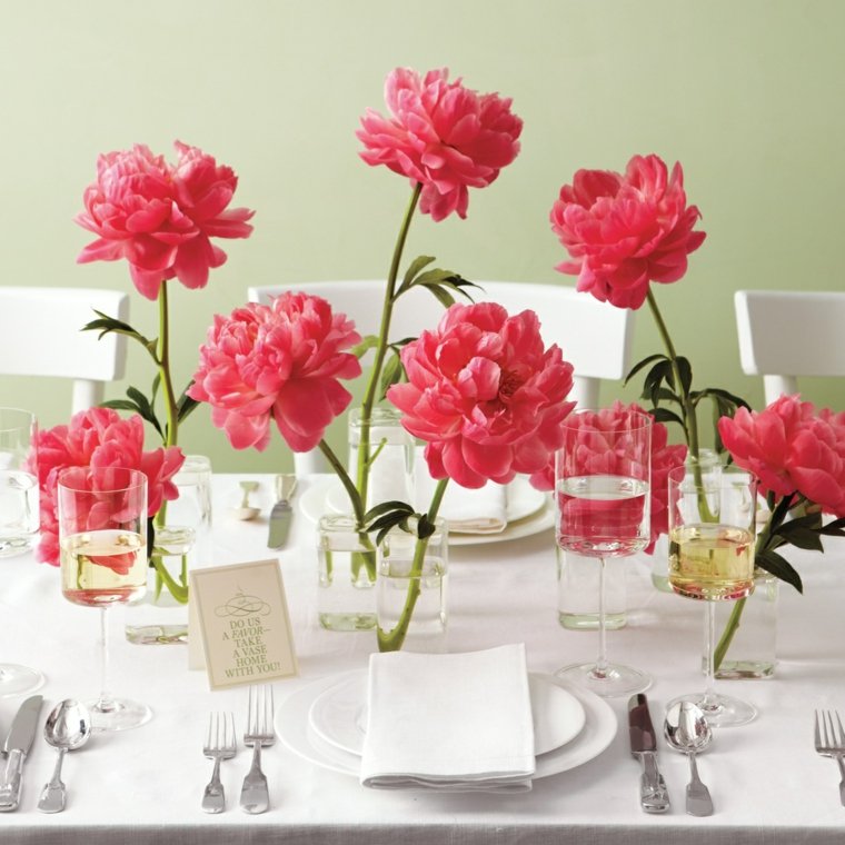 fleur centre table decoration anniversaire