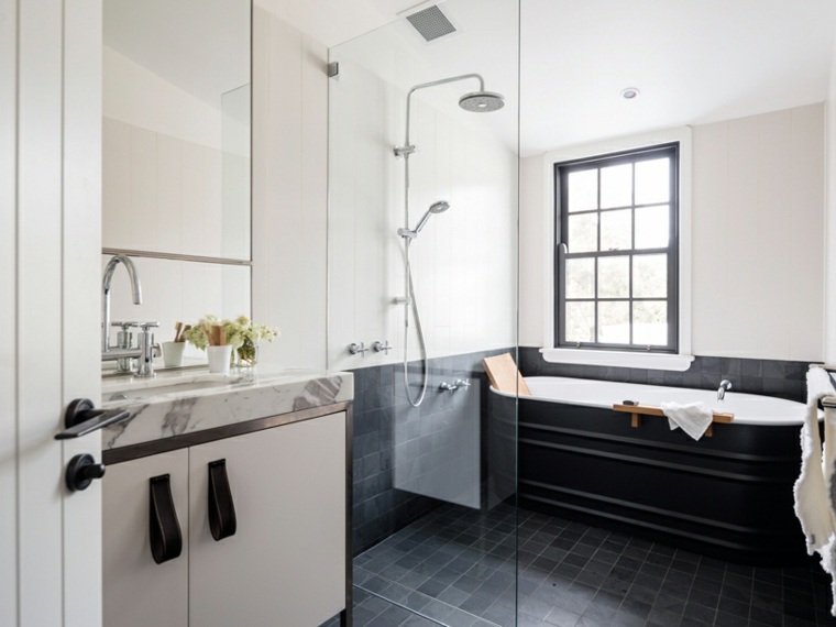 design moderne maison salle de bains contemporaine baignoire design luigi rosselli architects sydney australie