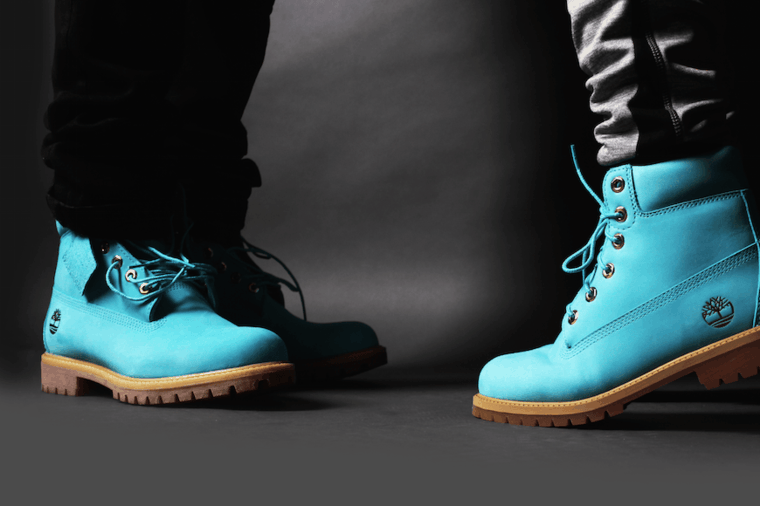 tendances chaussures 2016 automne hiver bottines timberland bleu design
