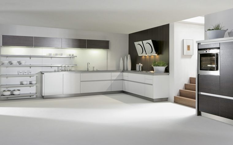 cuisines blanches decoration moderne