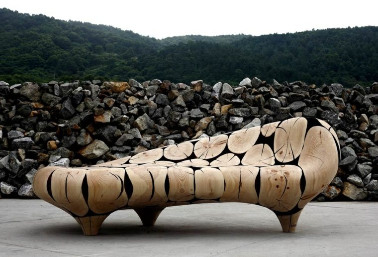 design déco bois meubles contemporains