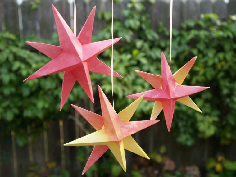 decoration Noel origami idee etoile