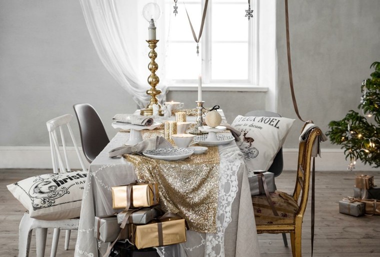 décoration-table-Noël-festive