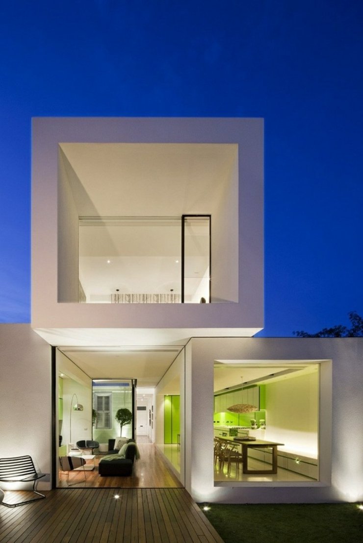 décoration vert idee maison moderne