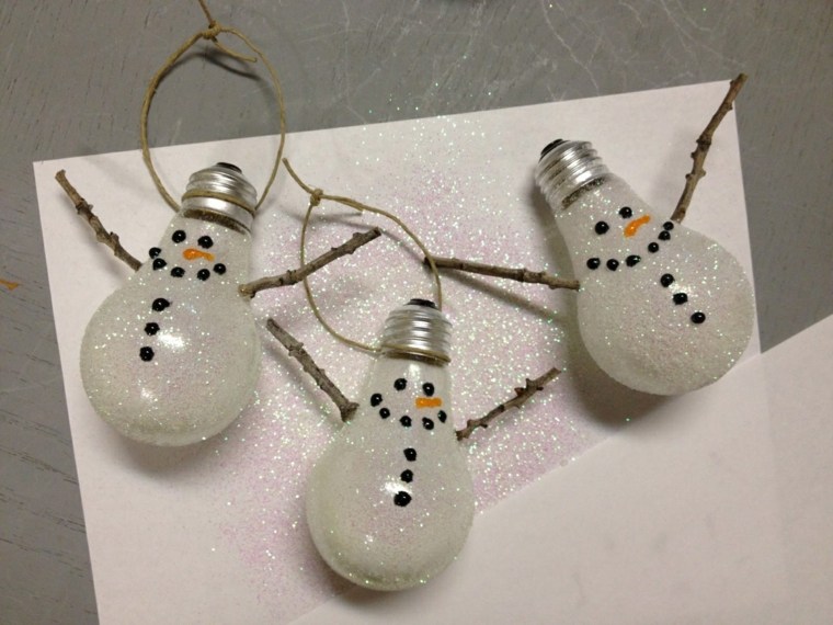 décorations de Noël DIY ampoules