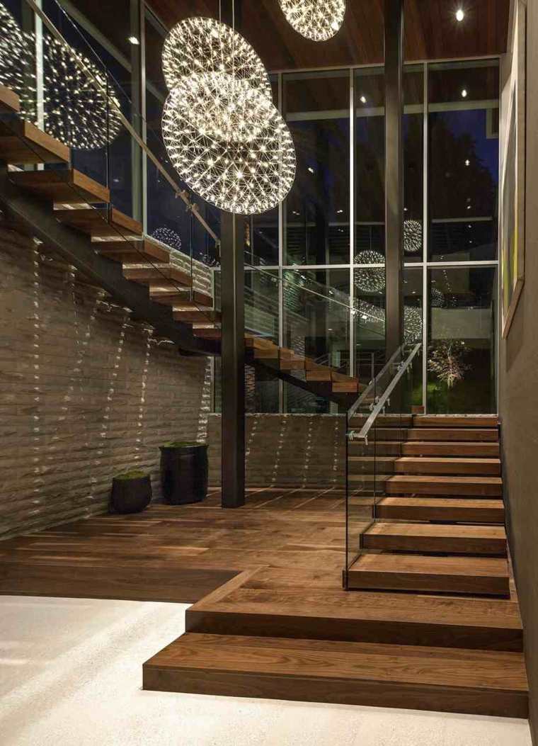 escalier design bois elegant