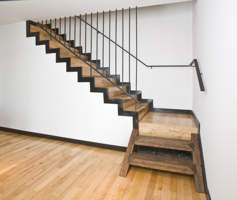 escalier design elegant bois