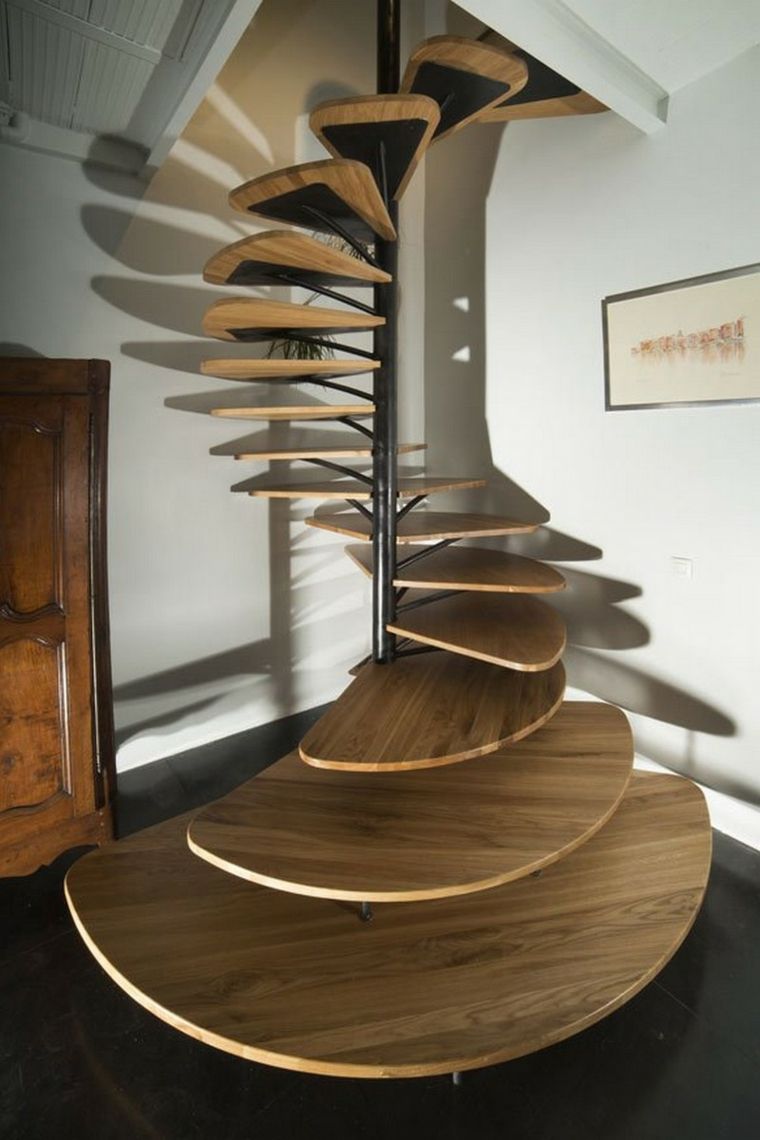 escalier design forme interessante