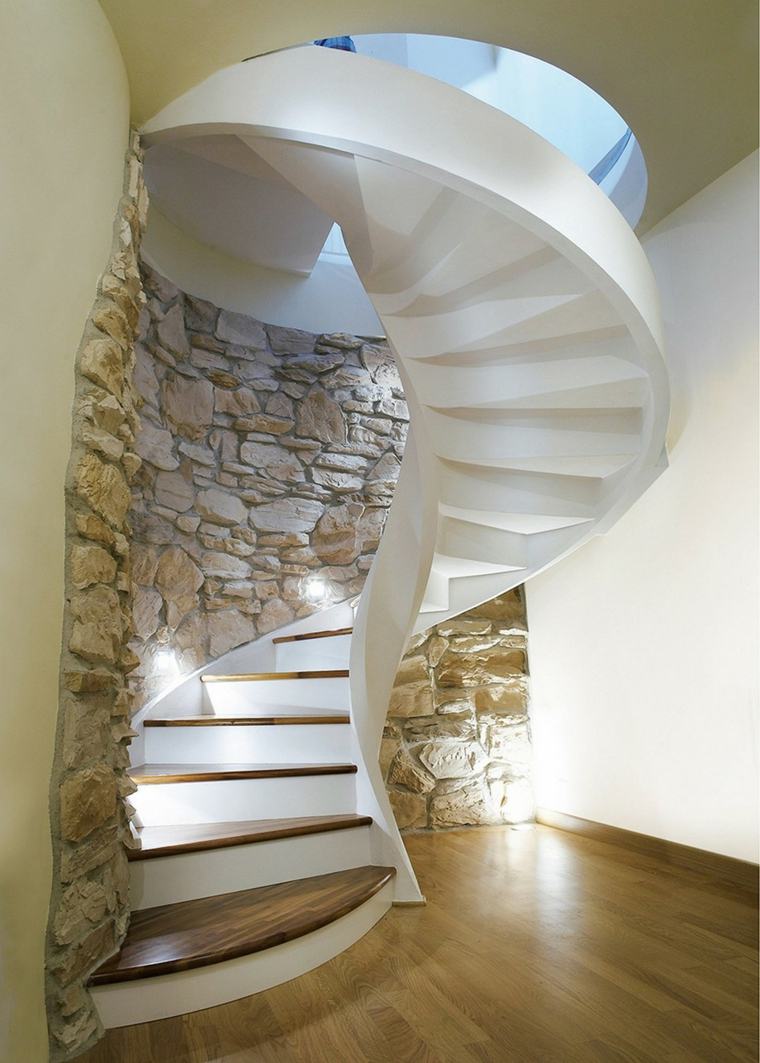 escalier design spirale moderne