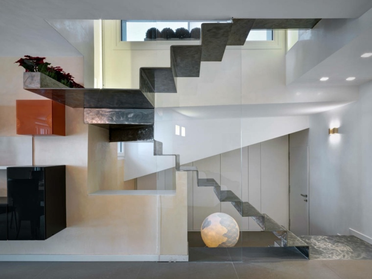 escalier moderne design idee