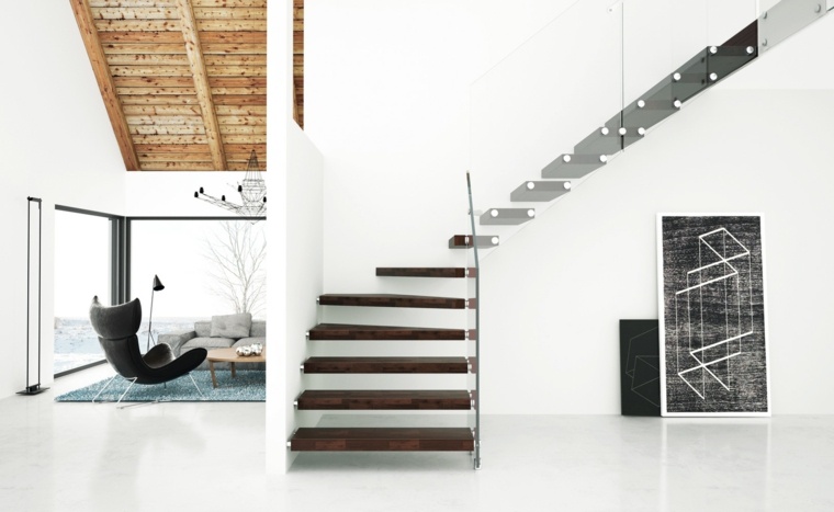 escaliers moderne deco minimaliste