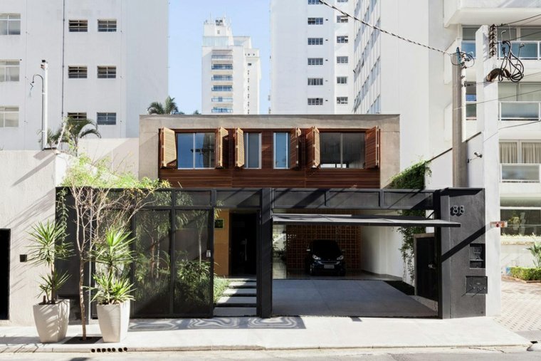 intérieur design moderne maison déco plante jardin aménagement brésil design sao paulo brésil cr2 arquitetura