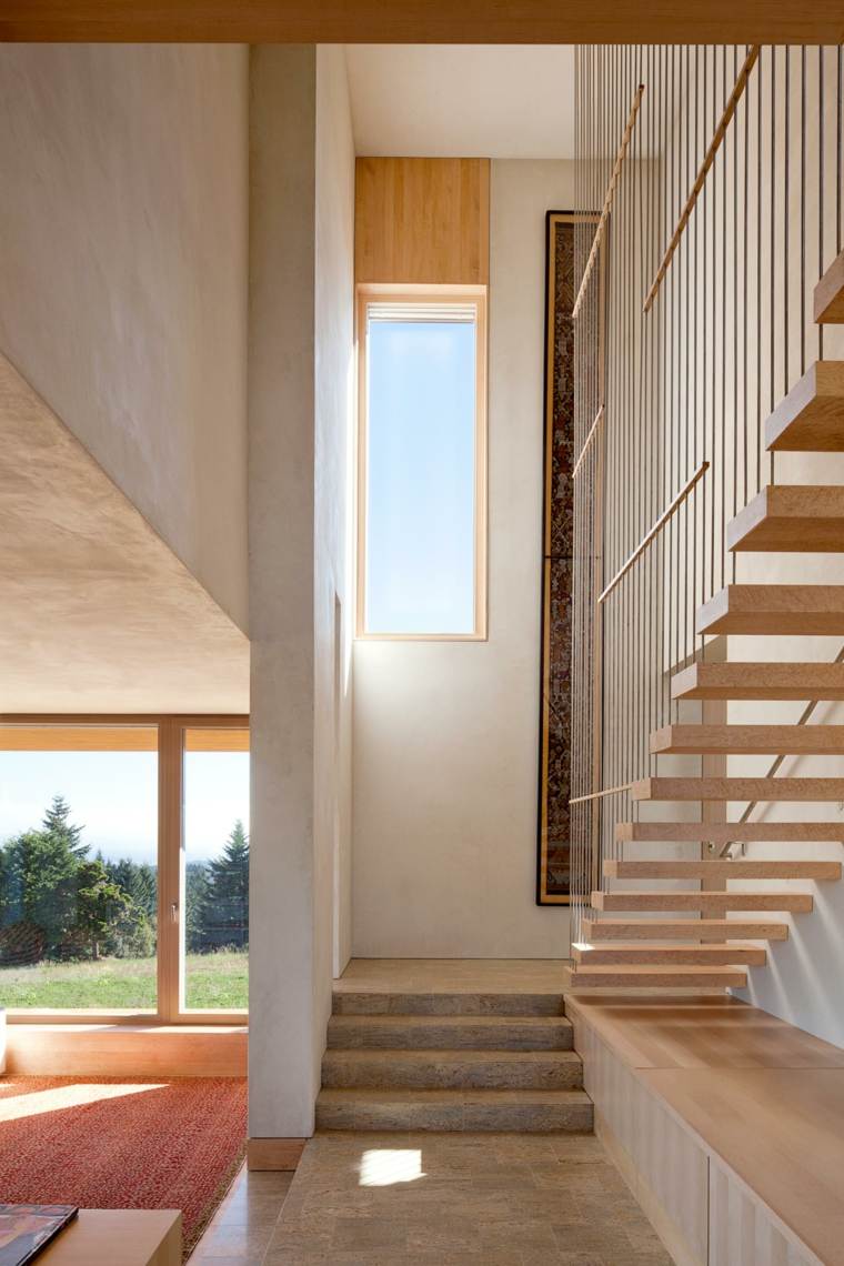 idee maison style contemporain bois