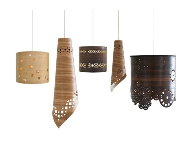 luminaire en suspension bois design style nordique scandinave design
