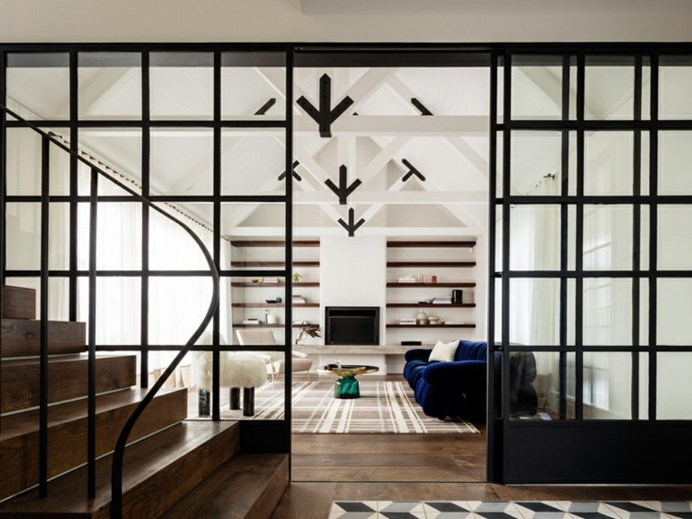 intérieur maison contemporaine design studio luigi rosselli architects sydney australie intérieur design