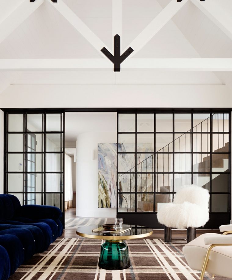 salon contemporain design maison design luigi rosselli architects sydney australie design intérieur