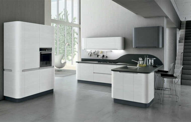 meuble moderne blanc cuisines design italien