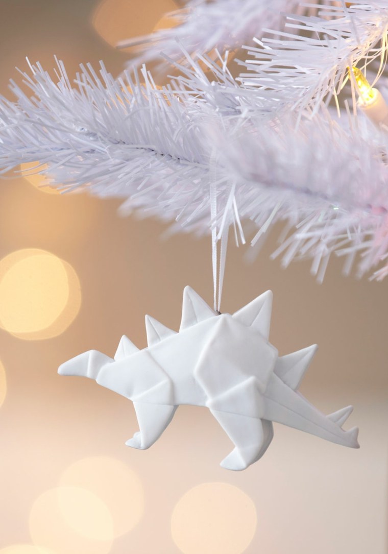 origami Noel dragon sapin