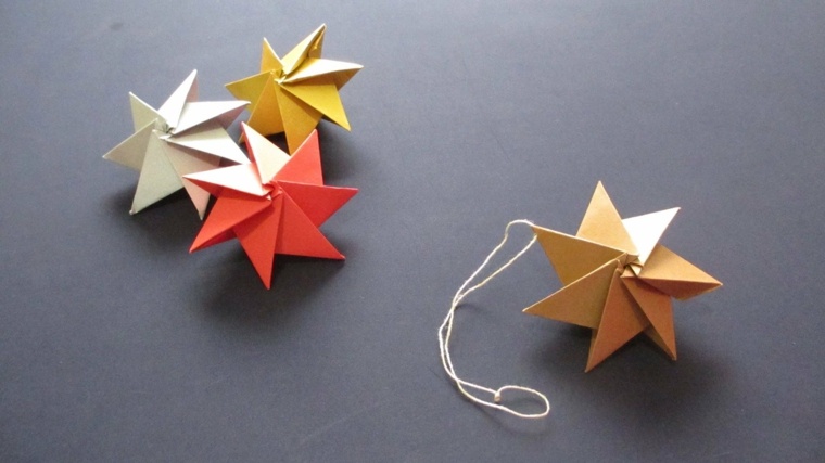 origami déco Noël idee