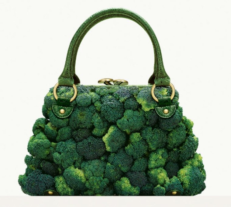 sac à main très original broccoli idée mode design moderne designer