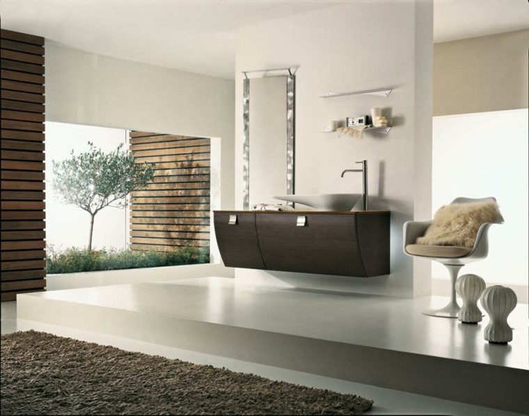 salle de bain zen moderne