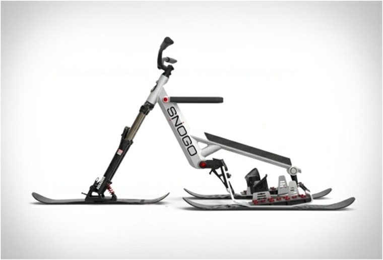 faire ski invention sport idée snogo ski bike ski vélo