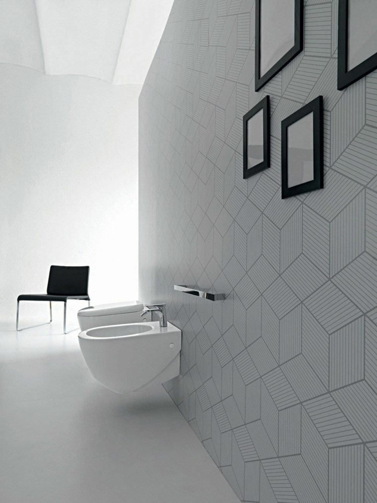 toilette suspendue salle de bain futuriste