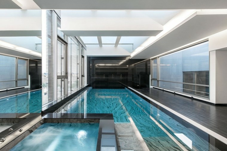 piscine design maison contemporaine