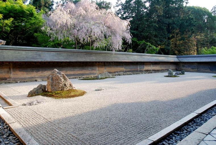 decoration zen jardin japonais