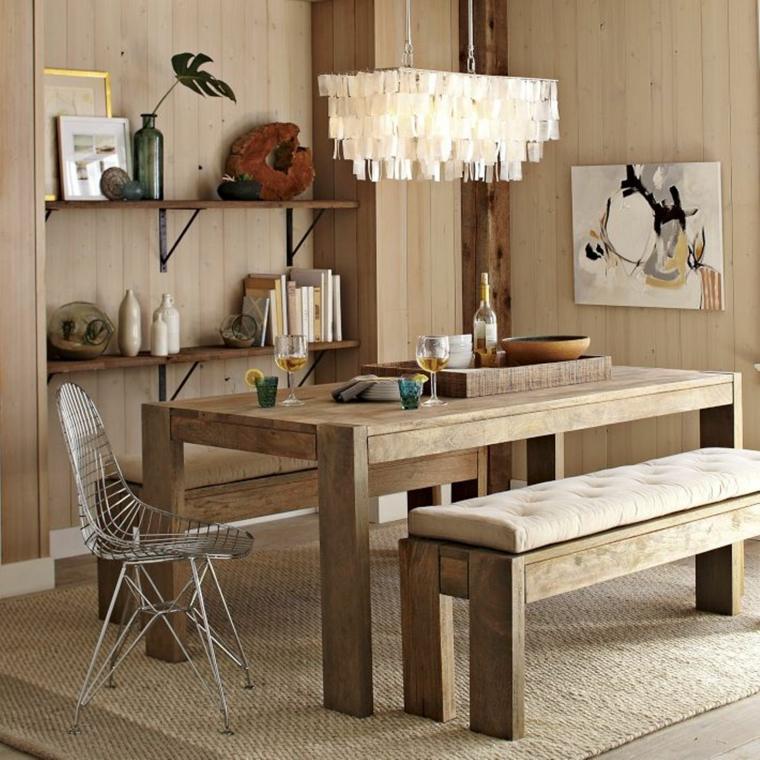 idees decoration scandinave table lampe