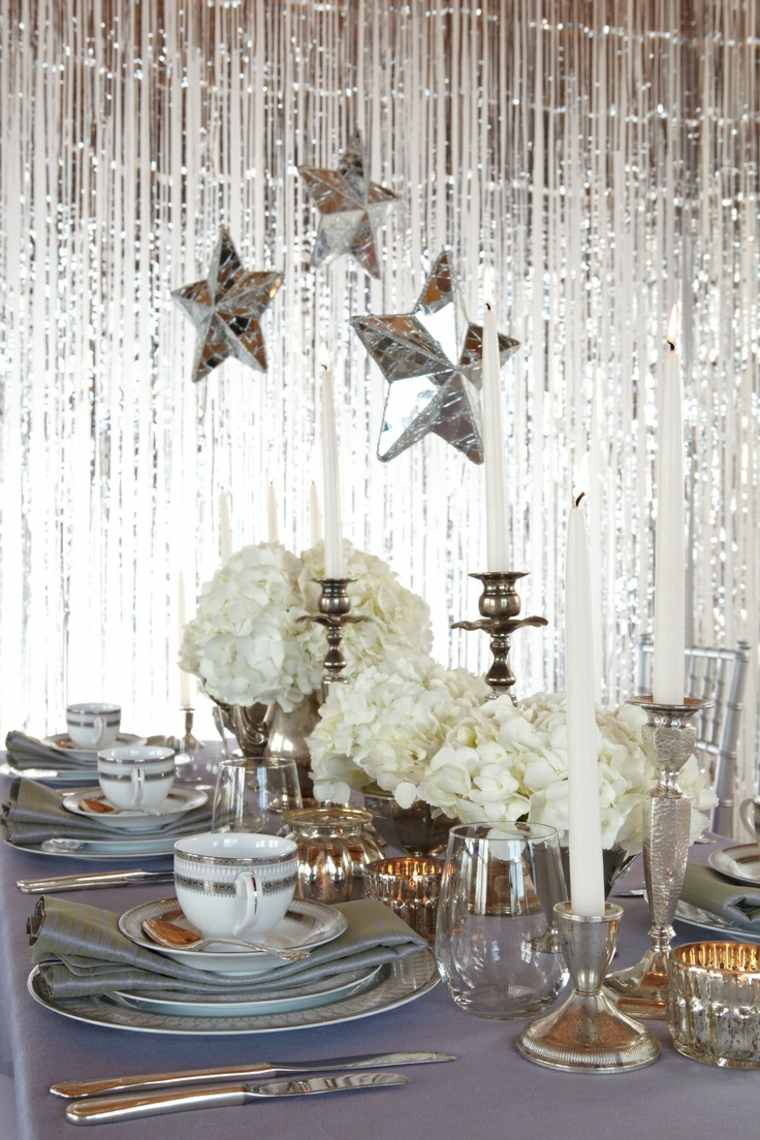 décoration table mariage hiver elegante