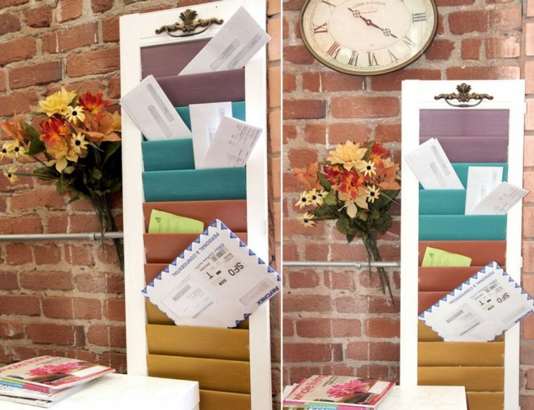 diy decoration range courrier pour mur