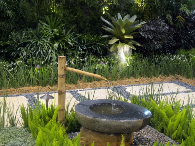 jardin fontaines zen