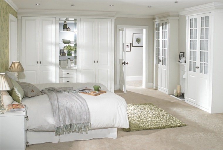 interieur chambres blanches