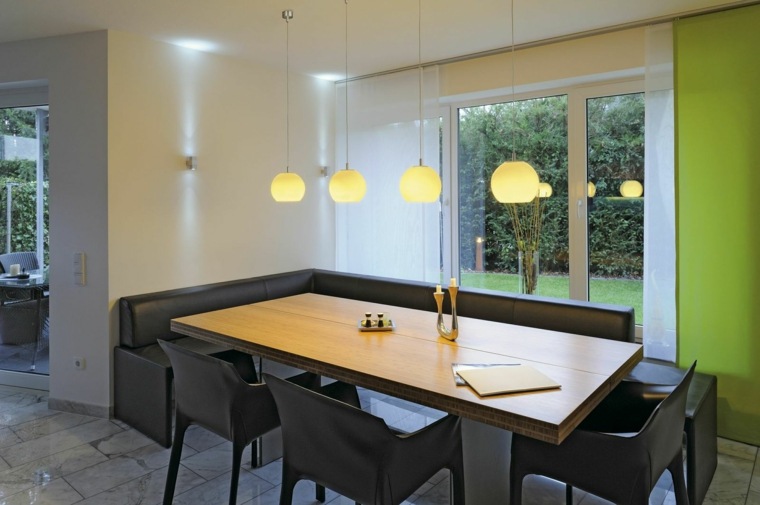éclairage design luminaire suspendu salle manger 