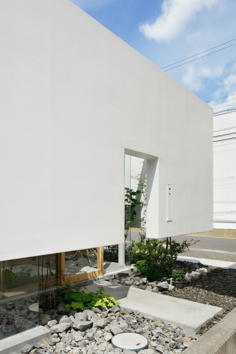 exterieur maison moderne jardins japonais