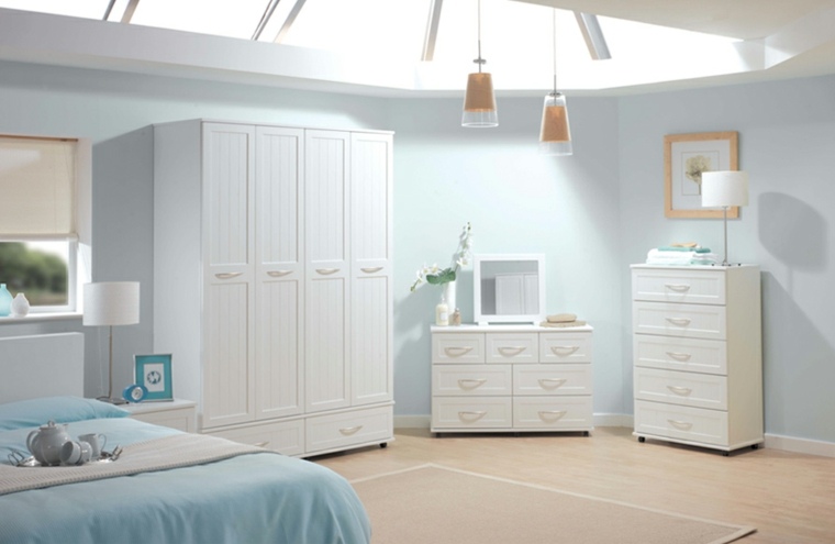 idees meuble chambre blanche