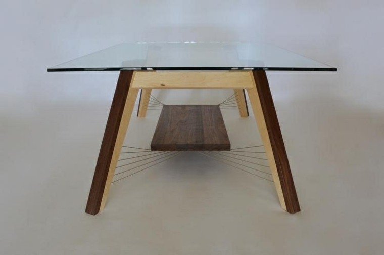 table bois meubles et design moderne