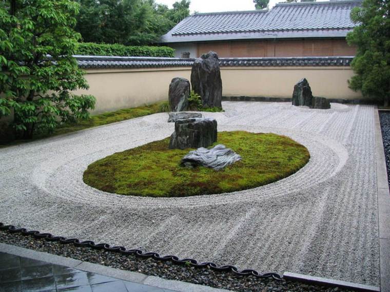 minis jardins secs design zen