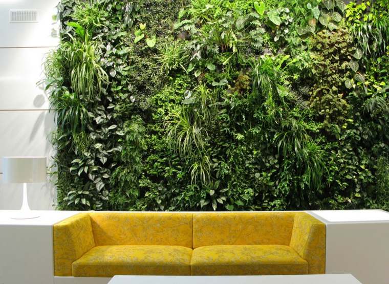 idee mur végétal extérieur deco nature