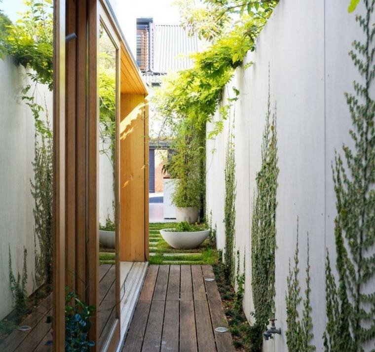 petit jardin deco mur exterieur