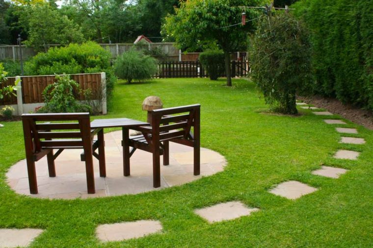 idée aménagement terrasse bois simple design idée jardin