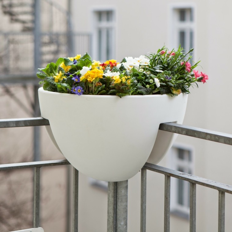balcon pot de plante
