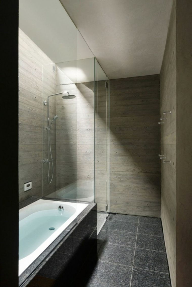 salle de bains deco design geometrique