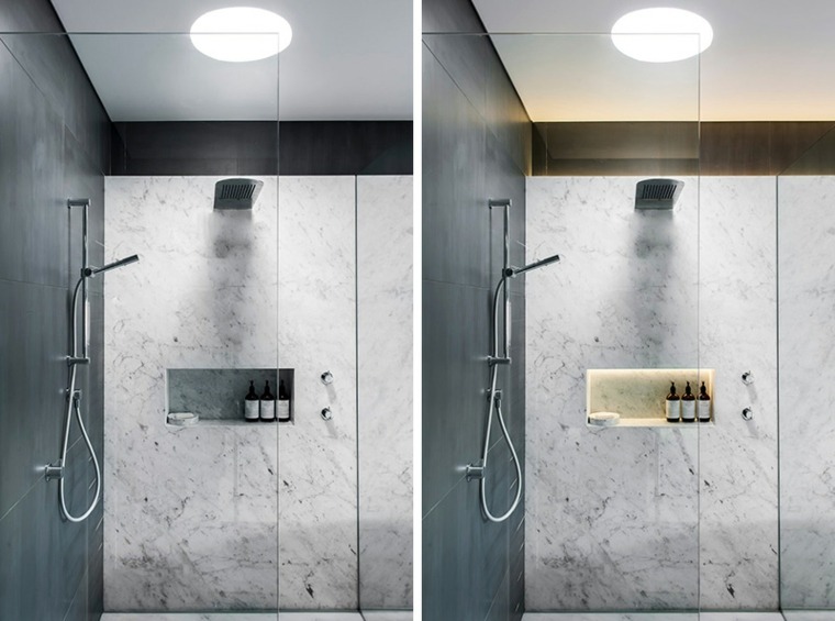 salle de bains design douche italienne