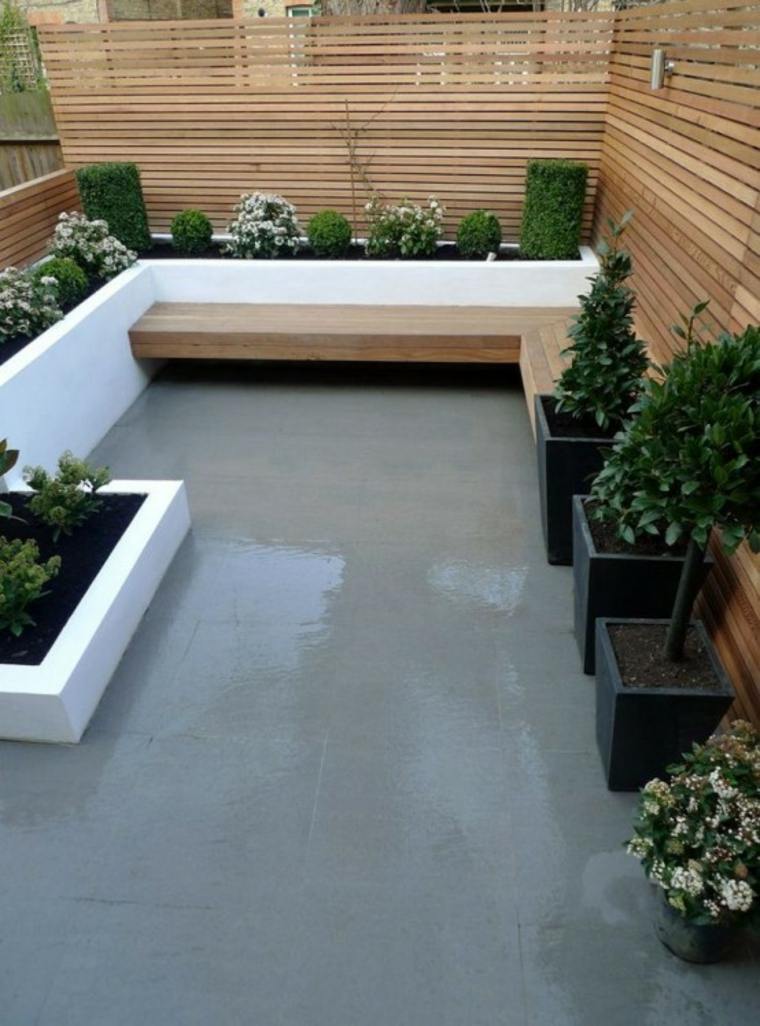petite terrasse design aménagement idée déco jardin petit 