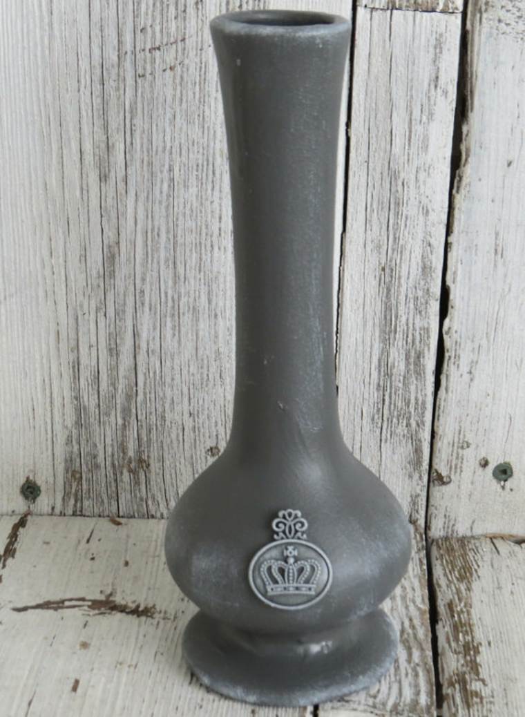 vase gris design idée moderne style d'intérieur moyen age 