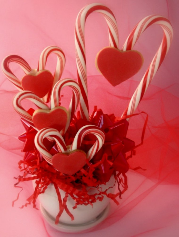décoration romantique saint valentin idée déco table coeurs sucre recette saint valentin